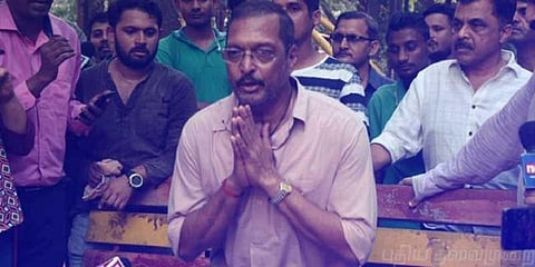 “என்னை விட்டுவிடுங்கள்” - செய்தியாளர்களை பார்த்து கையெடுத்து கும்பிட்ட நானா படேகர்