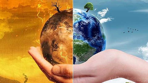 வெப்பமாக மாறிவரும் பூமி