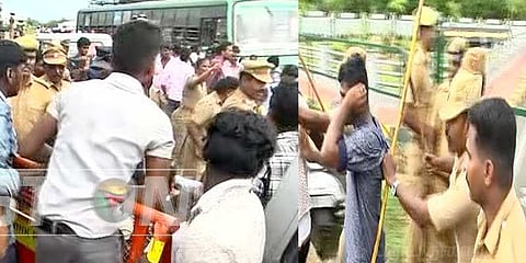 நெல்லையில் மாணவர்கள் மீது தடியடி - பதட்டம்.. பரபரப்பு..