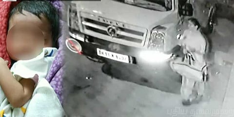 சுடுகாடு அருகே வீசப்பட்ட பச்சிளம் குழந்தை.. சிசிடிவியில் வெளியான கொடூர காட்சிகள்..!