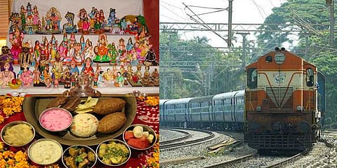 பயணிகளுக்கு சிறப்பு நவராத்திரி உணவு