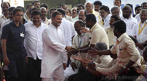 ரஃபேல் உங்களுடையது : ஹிந்துஸ்தான் ஊழியர்களிடம் ராகுல்