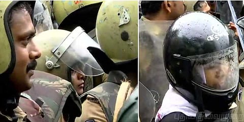 “போராட்ட குணத்தை வெளிப்படுத்தும் இடமல்ல சபரிமலை” பெண்களை திருப்பி அனுப்ப கேரள அரசு உத்தரவு