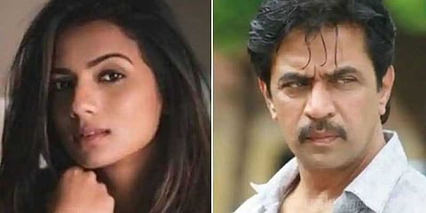 “என்னிடம் அத்துமீறி அர்ஜுன் நடந்து கொண்டார்”-கன்னட நடிகை புகார்