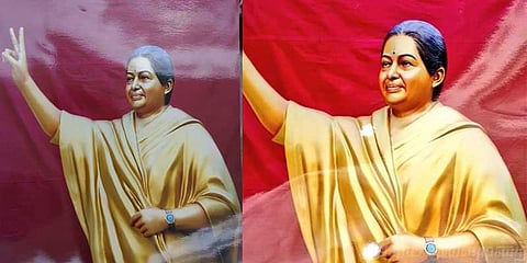 ஜெயலலிதாவுக்கு புதிய சிலை - நாளை மறுநாள் நிறுவப்படுகிறது !