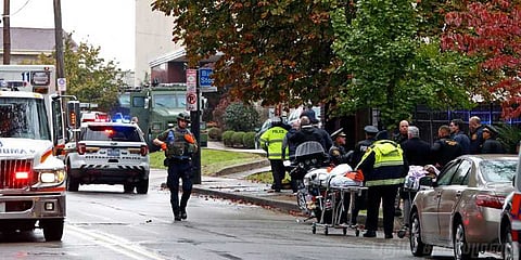 அமெரிக்காவில் ஜெபக்கூடத்தில் துப்பாக்கிச்சூடு: 11 பேர் பரிதாப பலி!