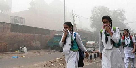 மாசுபாட்டால் மங்கியது டெல்லி : தீபாவளியால் திக்குமுக்காடும் நிலை..