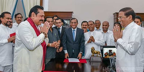 “பிரதமர் பதவியை ஏற்றது ஏன்” - ராஜபக்ச விளக்கம்