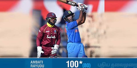 'ராயுடு ரொம்பவே புத்திசாலி' விராட் கோலி புகழாரம் !