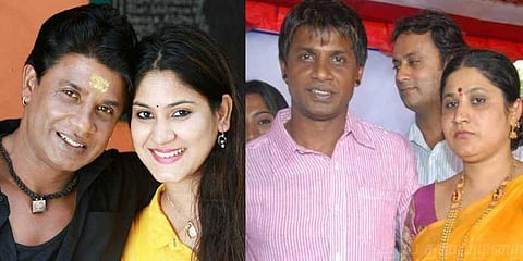 2-வது மனைவியை தாக்கிவிட்டு முதல் மனைவி தலைமறைவு: கன்னட ஹீரோ அப்செட்!