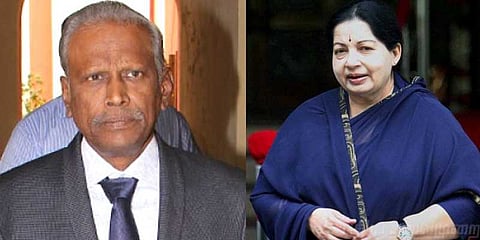 ஓய்வுபெற்ற நீதிபதி ஆறுமுகசாமி மருத்துவமனையில் அனுமதி !