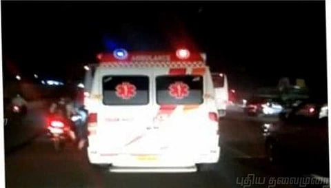 4 மணி நேரம் சீறிப்பாய்ந்த ஆம்புலன்ஸ்கள்.. குழந்தையின் உயிருக்காக கூட்டு முயற்சி..!