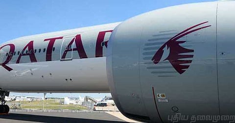 மோதியது தண்ணீர் லாரி, தப்பியது கத்தார் விமானம்!