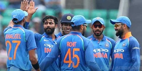 ஜடேஜா அசத்தல் - 104 ரன்னில் சுருண்டது வெஸ்ட் இண்டீஸ்