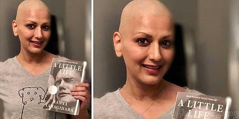 கீமோதெரபி சிகிச்சையால் கண்கள் பாதிப்பு: சோனாலி பிந்த்ரே அதிர்ச்சி!