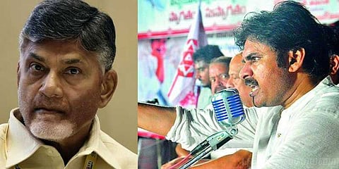 “தெலுங்கு மக்களை டெல்லியில் அடமானம் வைத்துவிட்டார் சந்திரபாபு” - பவன் கல்யாண் சாடல்