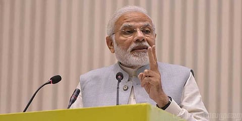 ஏகே 47 போல பொய்களை எதிர்க்கட்சிகள் கக்குகின்றன - பிரதமர் மோடி