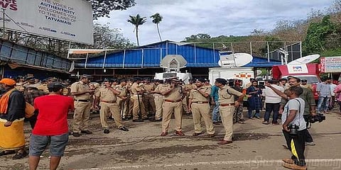 சபரிமலையில் 1500 போலீஸார் குவிப்பு !