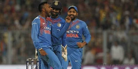 முதல் டி20 : 5 விக்கெட் வித்தியாசத்தில் இந்தியா வெற்றி