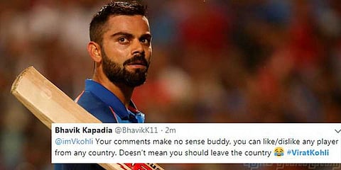 “கோலியிடம் இருந்து இப்படியொரு பேச்சா?” - காட்டமாக விமர்சித்து தள்ளிய ரசிகர்கள்