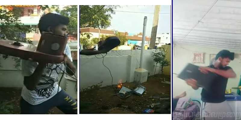 சர்கார் விவகாரம் டிக் டாக் செயலியில் விஜய் ரசிகர்களின் 'அட்ராசிட்டி'