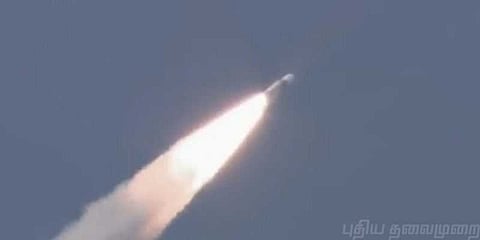 வெற்றிகரமாக விண்ணில் பாய்ந்தது ஜிஎஸ்எல்வி மார்க் 3 ராக்கெட்