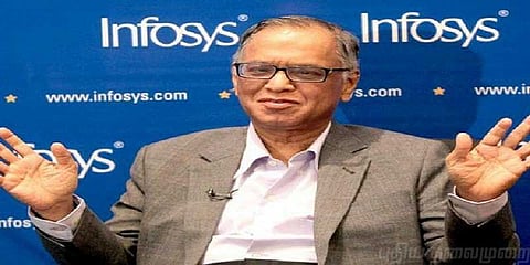 ”மோடிக்கு மீண்டும் ஒரு வாய்ப்பு தர வேண்டும்” - நாராயணமூர்த்தி