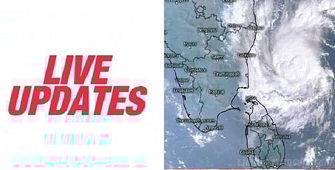 கஜா புயலின் அண்மை நிலவரம்... உடனுக்குடன்...