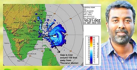 “வர்தா புயலைப் போல் 120 கிமீ வேகத்தில் காற்றுவீசும்” - வெதர்மேன் கணிப்பு