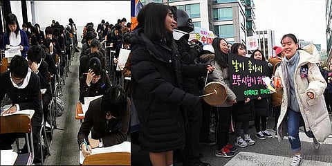 தேர்வுக்காக விமானங்கள் பறக்கத் தடை - அரசு விநோத நடவடிக்கை