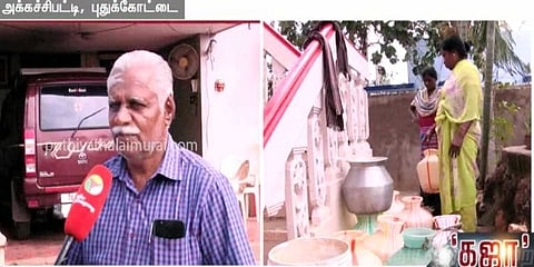 ‘கஜா’ புயலால் வாடிய மக்கள் - தாகம் தீர்க்கும் தன்னலமற்ற மருத்துவர்