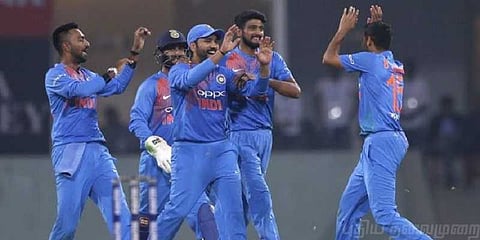 2வது டி20 கிரிக்கெட் போட்டி மழையால் பாதிப்பு - இந்தியாவுக்கு 137 ரன் இலக்கு