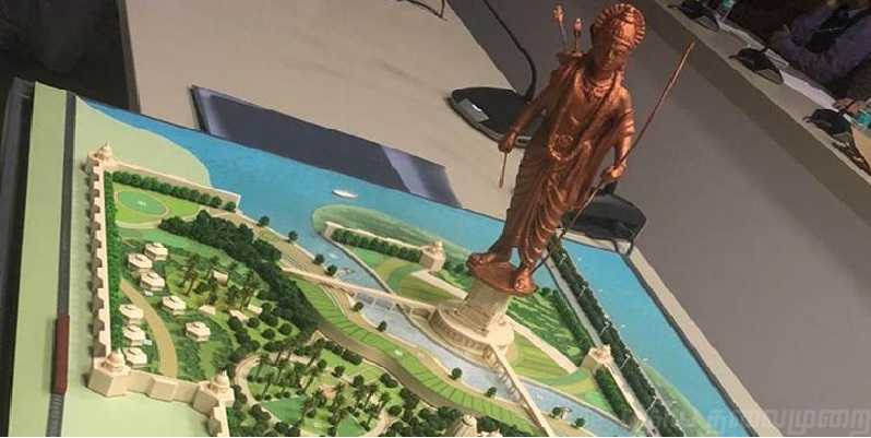உறுதியானது அயோத்தியில் 221 மீட்டர் உயர ராமர் சிலை!
