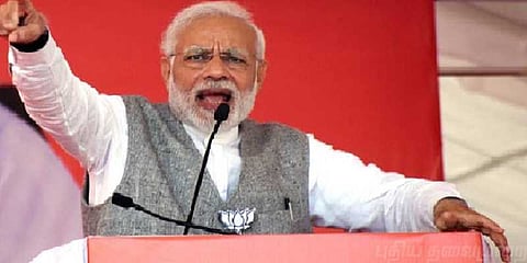 “மும்பை தாக்குதலிலும் காங்கிரஸ் அரசியல் செய்தது” - மோடி குற்றச்சாட்டு