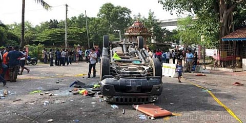 மலேசியாவில் மாரியம்மன் கோயில் தகராறு : 21 பேர் கைது