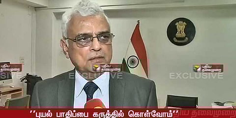 “ஆறு மாதத்திற்குள் தமிழகத்தில் இடைத்தேர்தல்” - ஓ.பி.ராவத் பேட்டி