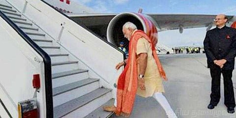 ஜி-20 உச்சி மாநாடு : அர்ஜெண்டினா புறப்பட்டார் பிரதமர் மோடி