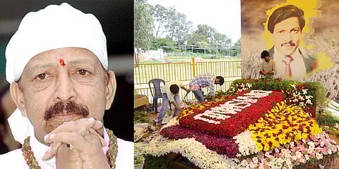 நடிகர் விஷ்ணுவர்தன் நினைவிடம் அமைக்க காலம் தாழ்த்துவதா? கர்நாடக அரசு மீது குடும்பத்தினர் அதிருப்தி