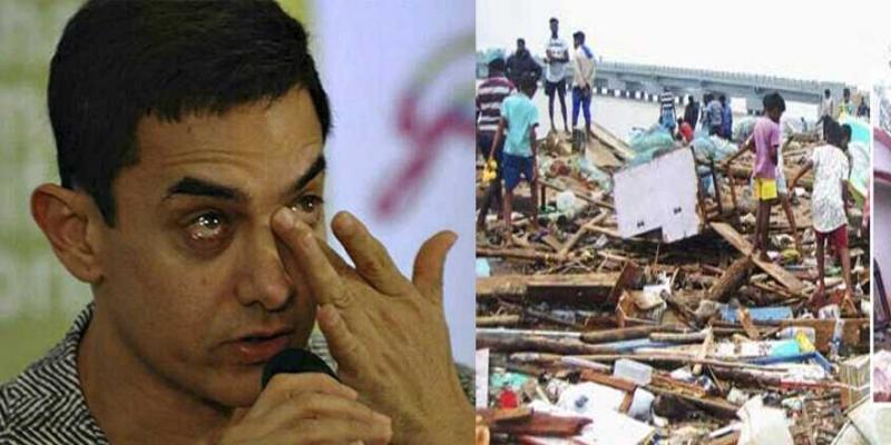 “கஜா பாதிப்பால் மிகவும் வருத்தமடைந்தேன்” - ஆமிர் கான்