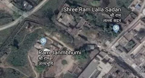 ‘கூகுள் மேப்’பை மையமிட்ட ராமர் கோயில் சர்ச்சை