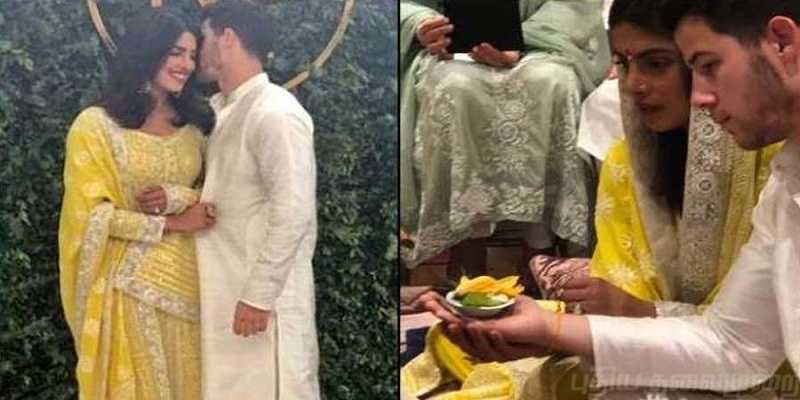 பிரியங்கா சோப்ராவின் திருமணக் கொண்டாட்டம்