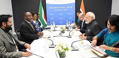 75-ஆவது சுதந்திர ஆண்டில் இந்தியாவில் ஜி20 மாநாடு... பிரதமர் மோடி மகிழ்ச்சி..!