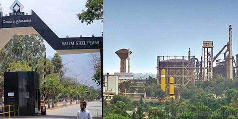 சேலம் உருக்காலை விவகாரம் : மத்திய அமைச்சர் தகவல்