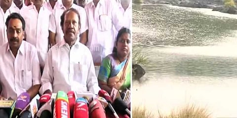 'மேகதாதுவுக்கு பதில் ஒகேனக்கலில் அணை கட்டலாம்' - தம்பிதுரை ஐடியா