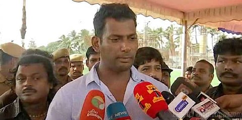 நடிகர் சங்க கட்டடத்திற்கு ஜெயலலிதா பெயரா? - விஷால் பதில்