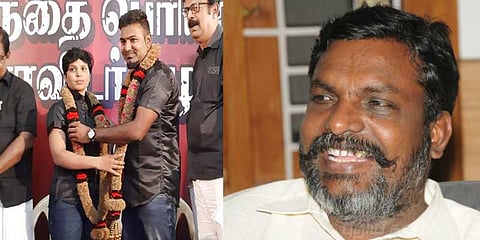 கவுசல்யா சுயமரியாதை மறுமணம் : திருமாவளவன் வாழ்த்து