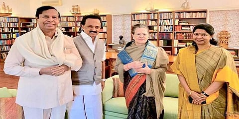 சோனியா காந்திக்கு பிறந்த நாள் வாழ்த்து - ஸ்டாலின்