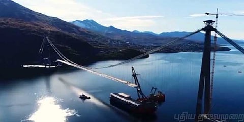 நார்வேயின் 2வது மிகப் பெரிய பாலம் திறக்கப்பட்டது