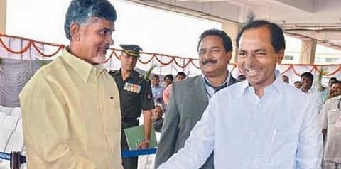 சந்திரசேகர் ராவ் வெற்றிக்கு வாழ்த்துகூறிய சந்திரபாபு நாயுடு