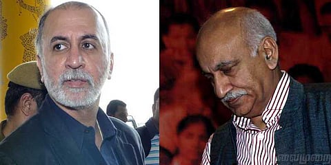 பத்திரிகை ஆசிரியர்கள் கில்டில் இருந்து அக்பர், தேஜ்பால் சஸ்பெண்ட்!